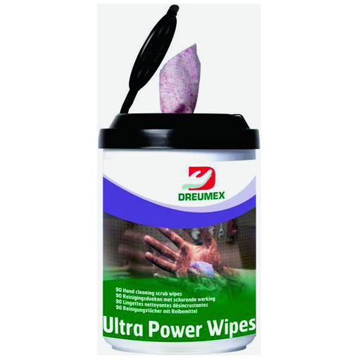 LINGETTE NETTOYANTE ULTRA POWER WIPES (BOITE DE 90)