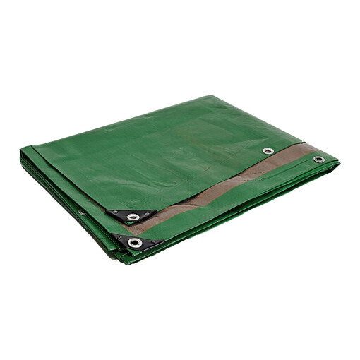 BACHE HQ250 PRO 5 M X 8 M VERTE EXTERIEURE