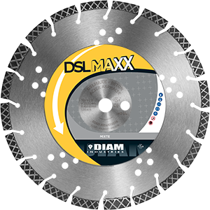 DISQUE DIAMANT MIXTE BETON-ACIER-ASPHALTE D. 350X20 MM