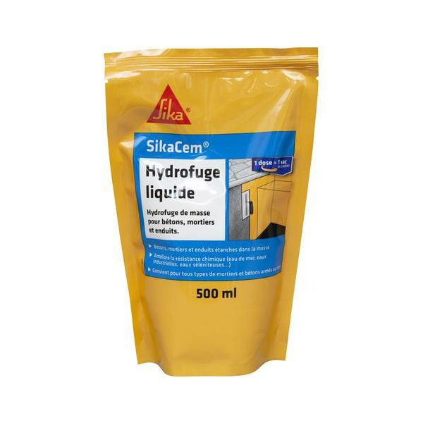 HYDROFUGE LIQUIDE SIKACEM 0,5L