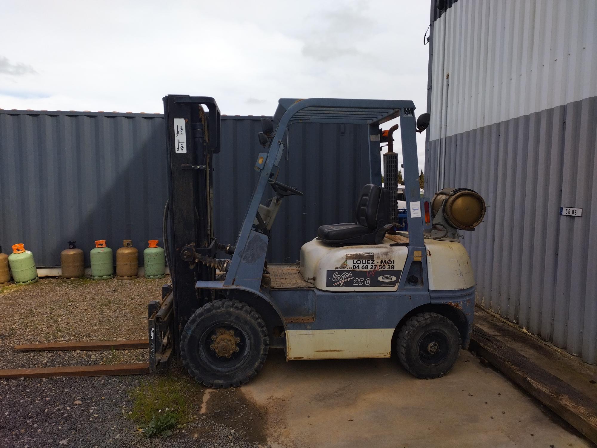 Chariot Industriel Gaz Ergos 25G