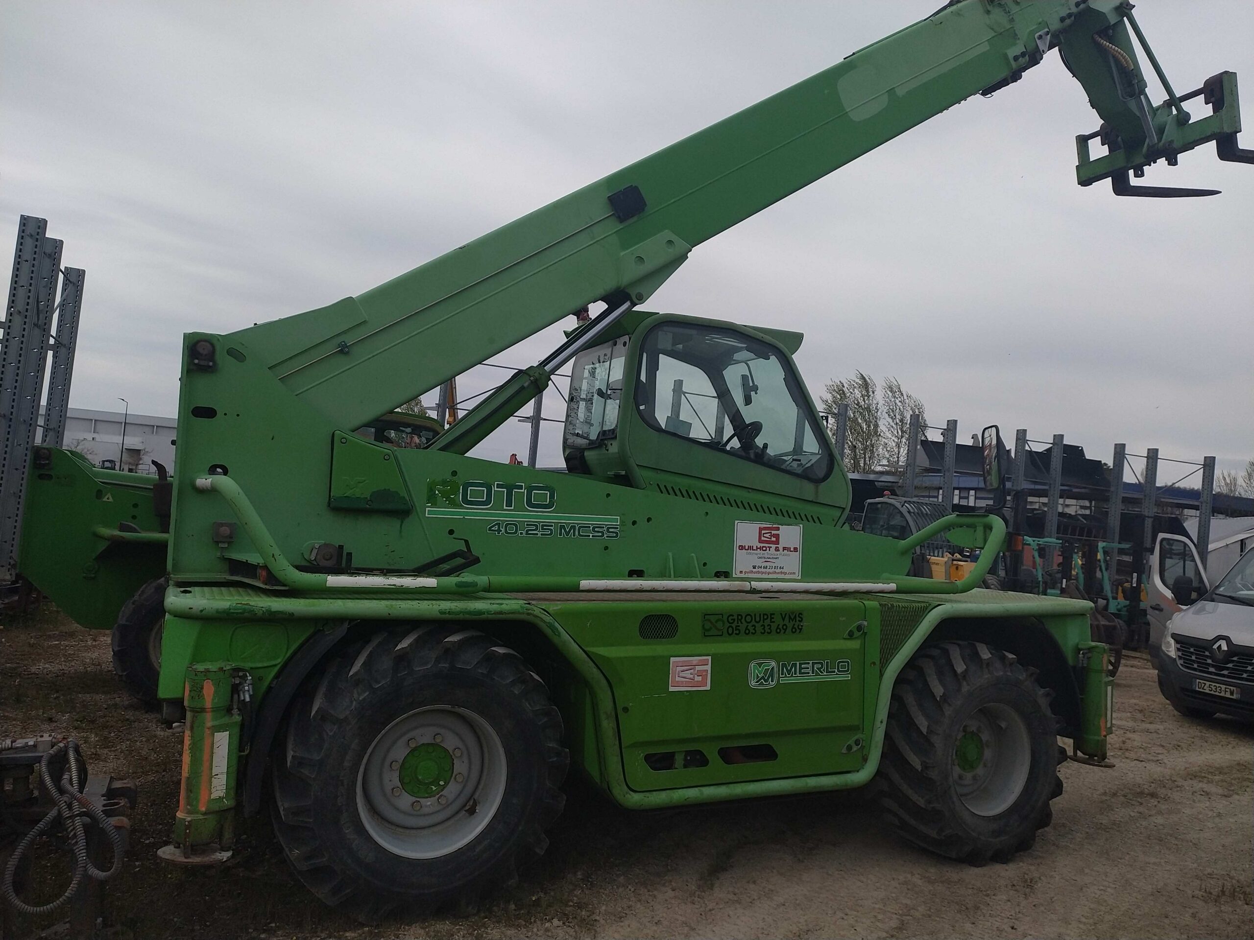 Chariot Télescopique Rotatif Merlo R40.25