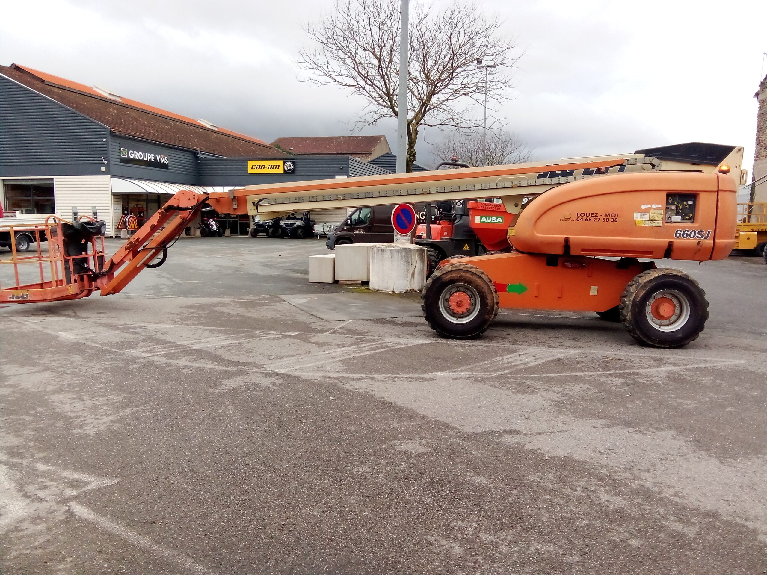 Nacelle élévatrice télescopique 660SJ JLG
