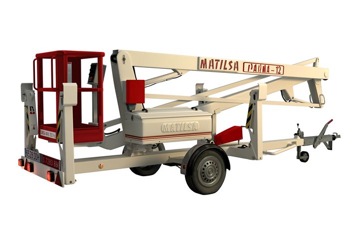 Nacelle Articulée Electrique Parma 12m