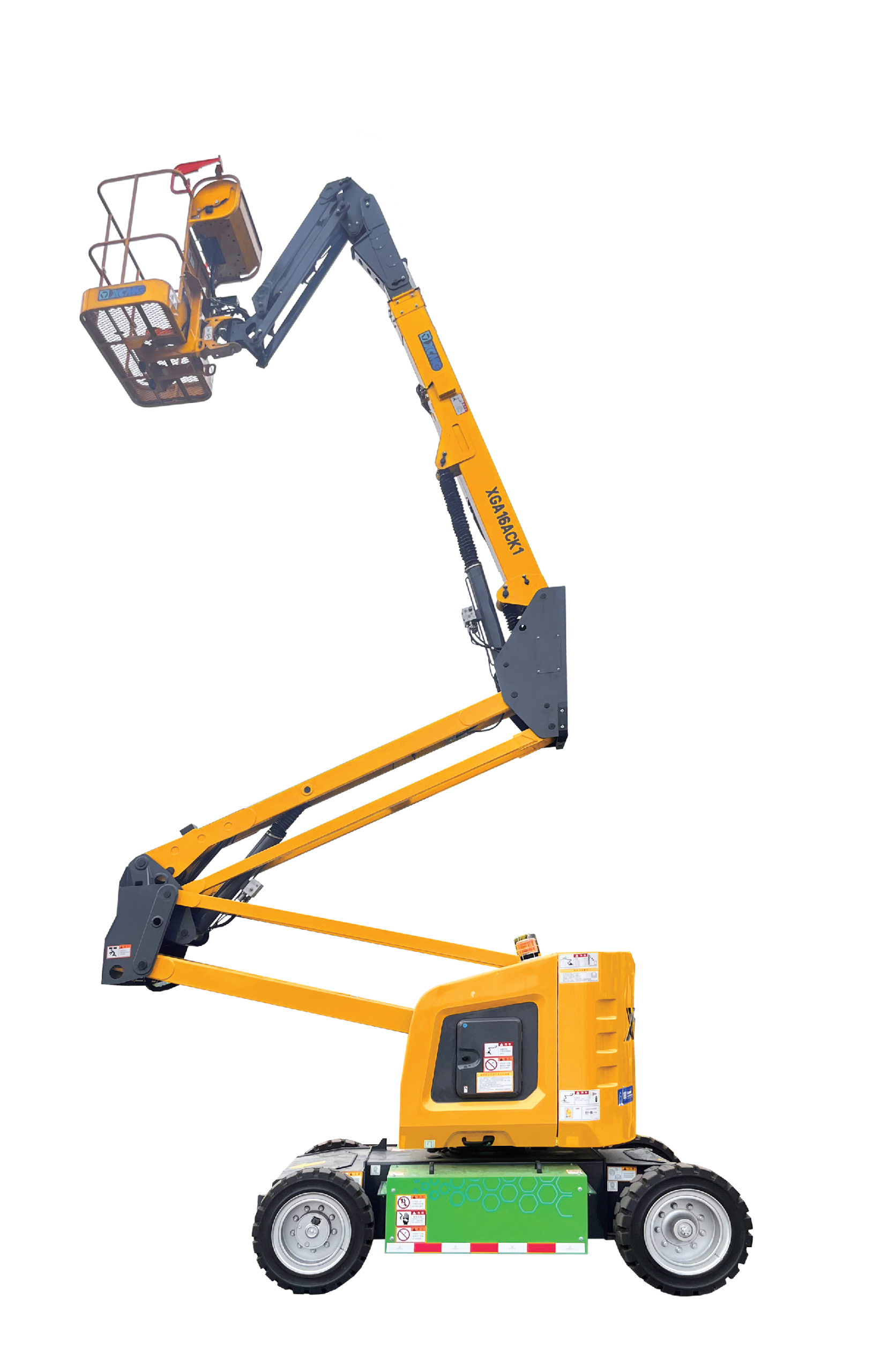 Nacelle articulée XCMG XGA16ACK1 - 16 m, bi-énergie compact