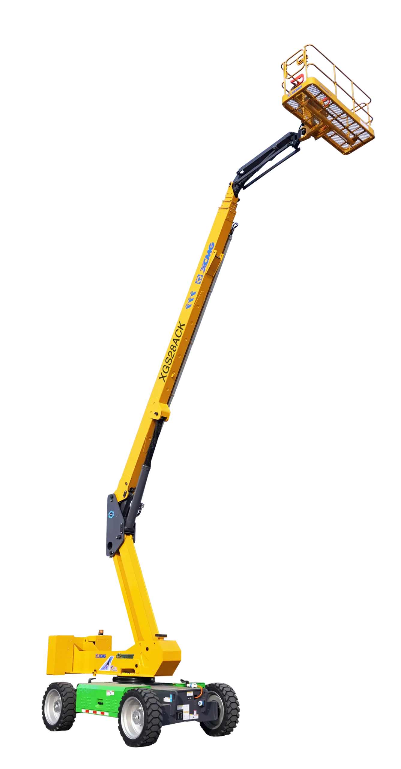 Nacelle télescopique XCMG XGS28ACK - 28 m bi-énergie