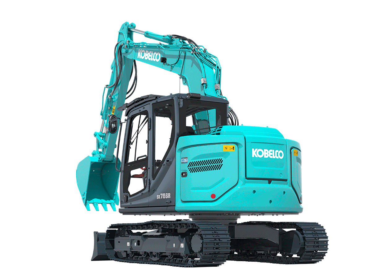 Midi pelle Kobelco SK75SR-7 - 8 t