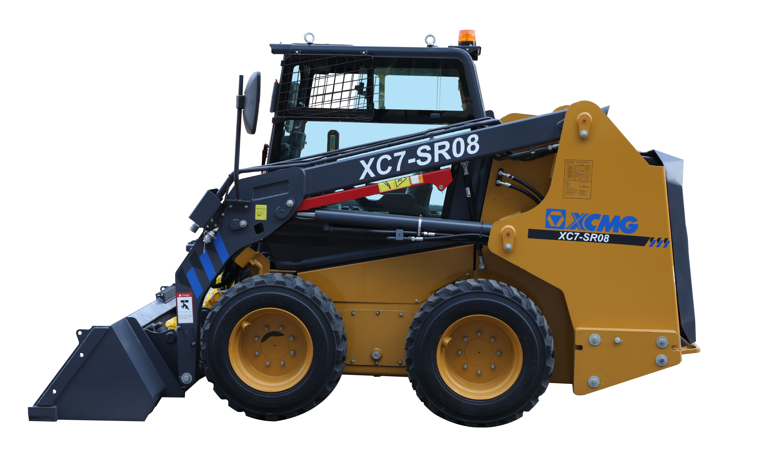 Mini chargeur XCMG XC7-SR08 - pneus 955 kg