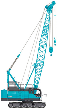 Grue sur chenilles à treillis Kobelco CKE900G-4 - 100 T